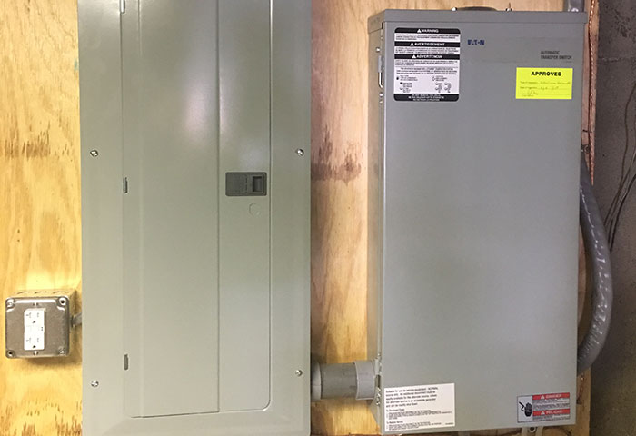Power Backup for Home: Installing Generator Transfer Switch | B&K ...
