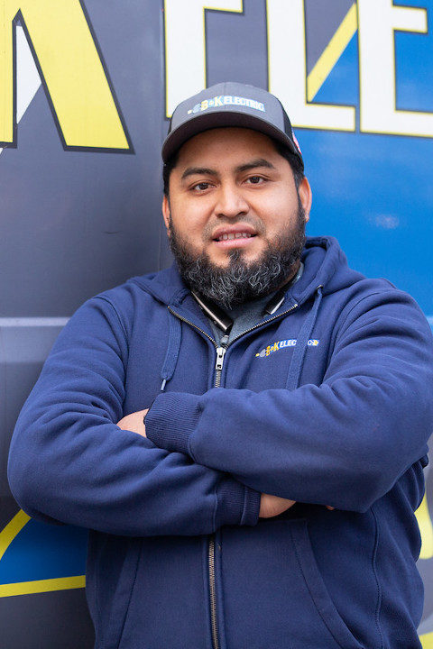 Isaiah Technician at B&K Electric in Cranston