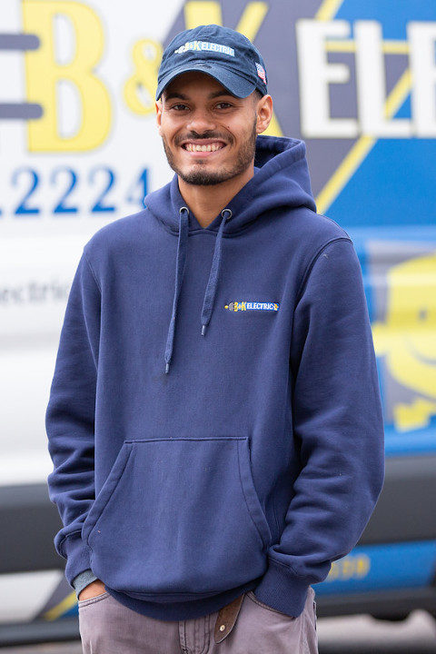 Ismael Electrician at B&K Electric in Cranston